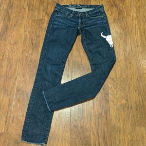 LEVI'S CAPITAL E Unique Skimmer Low Skinny Jeans